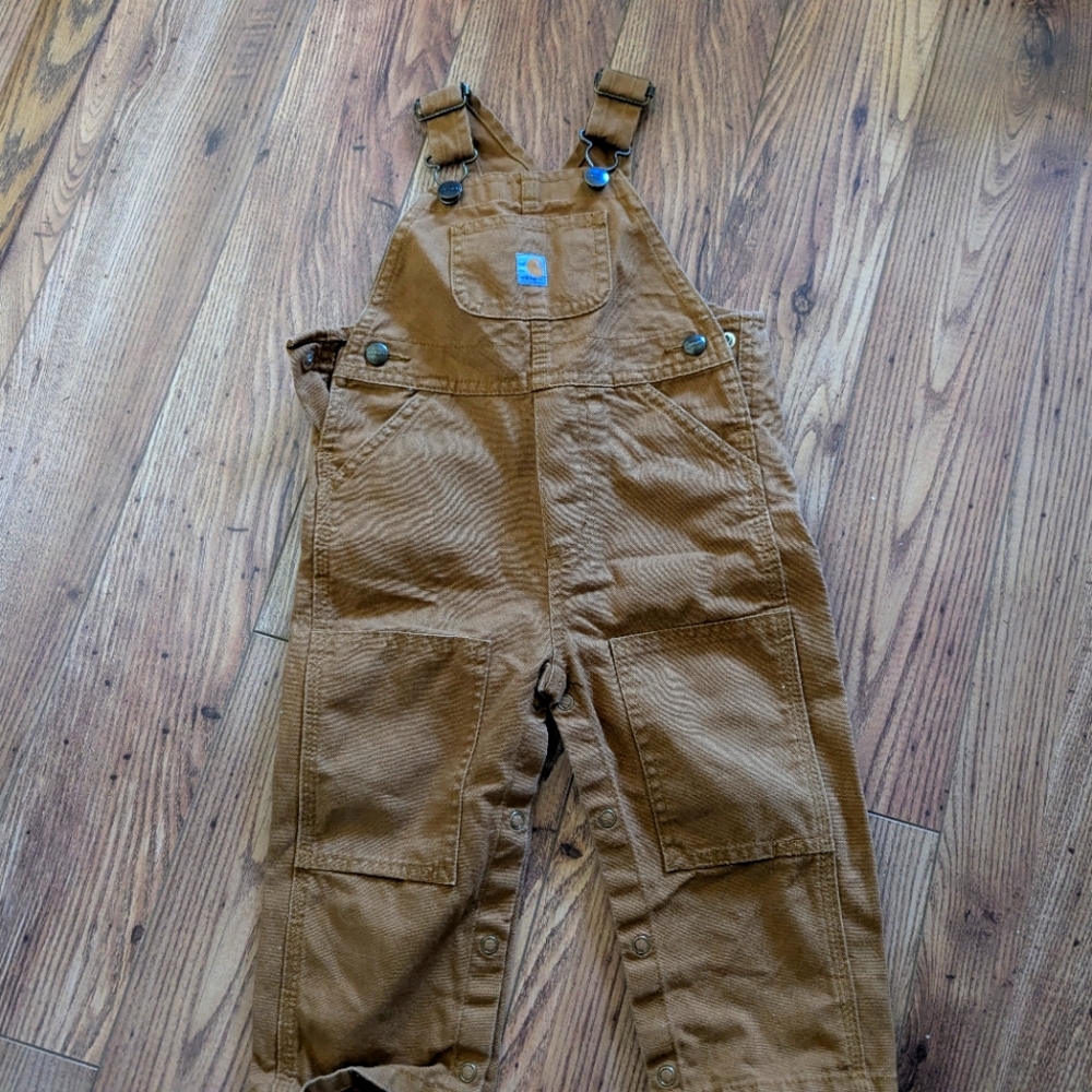 Carhartt Tan Overalls size 18m (18 month)